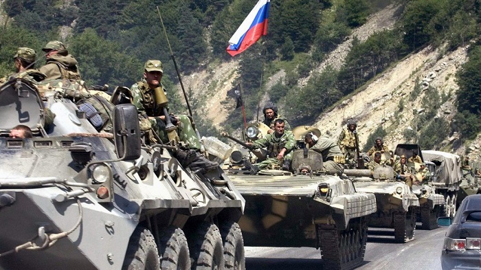 وصول رتل عسكري روسي إلى منطقة عفرين السورية